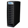 Vinpower Digital SharkBlu HDD to 11 Target BDXL Blu-ray DVD CD Disc Duplicator Tower with 500GB Hard Drive SharkBlu-S11T-XL-BK